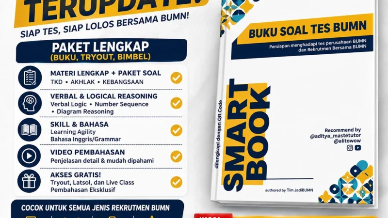 BUKU BUMN TERUPDATE Best Seller - Buku Soal Tes BUMN Rekomendasi