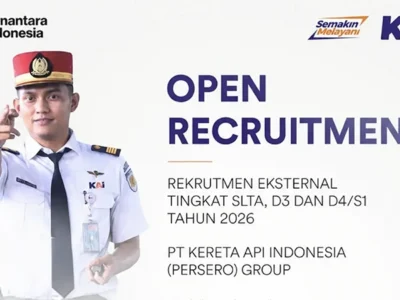 Rekrutmen KAI Group 2026 Resmi Dibuka, Ini Formasi dan Cara Daftarnya